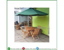 Meja Kursi Payung Jati Outdoor - Jepara 