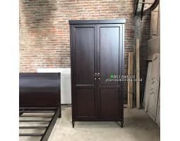 Lemari Pakaian Jati 2 Pintu - Jepara 