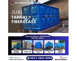 Tangki Panel Fiberglass FRP 4000 liter, Roof Tank FRP - Majalengka