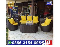Sofa Rotan, Sofa Rotan Anyaman, Sofa Rotan Bali, Sofa Rotan - Malang