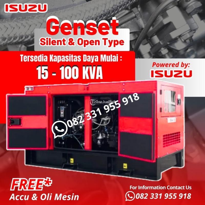 Diesel Genset Isuzu 60 Kva Silent 3 Phase - Surabaya