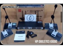 Sewa Mic Wireless Delegate Conference - Medan