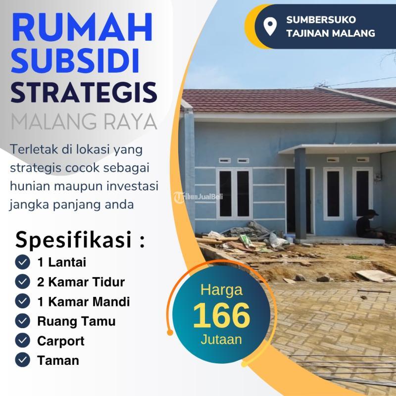 Dijual Rumah Subsidi di Tlogowaru Dekat Kantor RSUD Tipe 30 2KT 1KM SHGB - Malang 