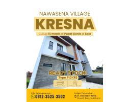 Dijual Rumah Perumahan Cluster 2 Lantai Dekat Solo - Sukoharjo