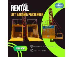 Sewa Lift Proyek Siap Pakai  Barang Pekerja - Tulang Bawang