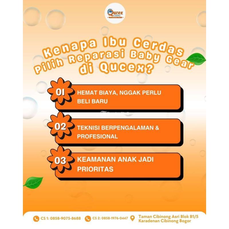 Laundry  Reparasi Stroller Laladon - Bogor