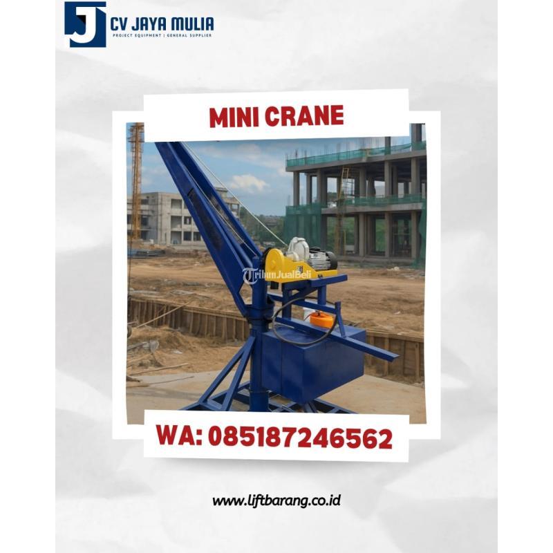 Sewa Mini Crane, Kapasitas 1-1,5 Ton, Listrik 3 Phase - Malang