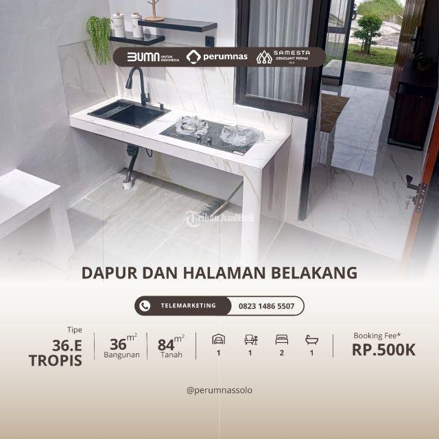 Jual Rumah Tipe 36 Baru di Solo Utara - Karanganyar