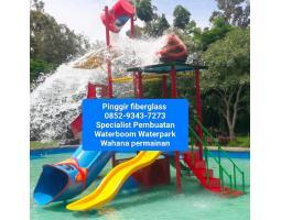 Pembuatan Wahana Permainan Waterboom Waterpark - Mataram
