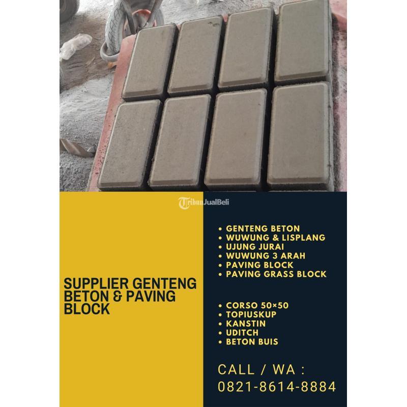 Paving Block Jalan untuk Proyek Konstruksi Skala Besar - Malang 