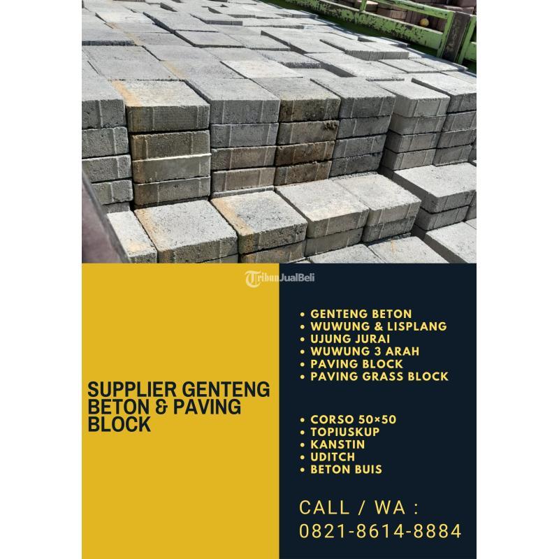 Paving Block Jalan untuk Proyek Konstruksi Skala Besar - Malang