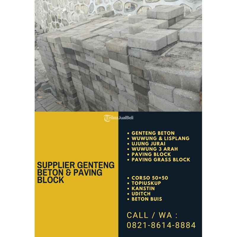 Paving Block Jalan untuk Proyek Konstruksi Skala Besar - Malang