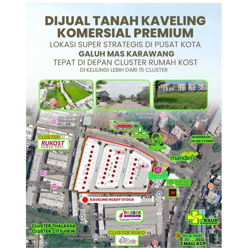 Dijual Tanah Kavling Komersial Premium Legalitas SHM - Karawang 