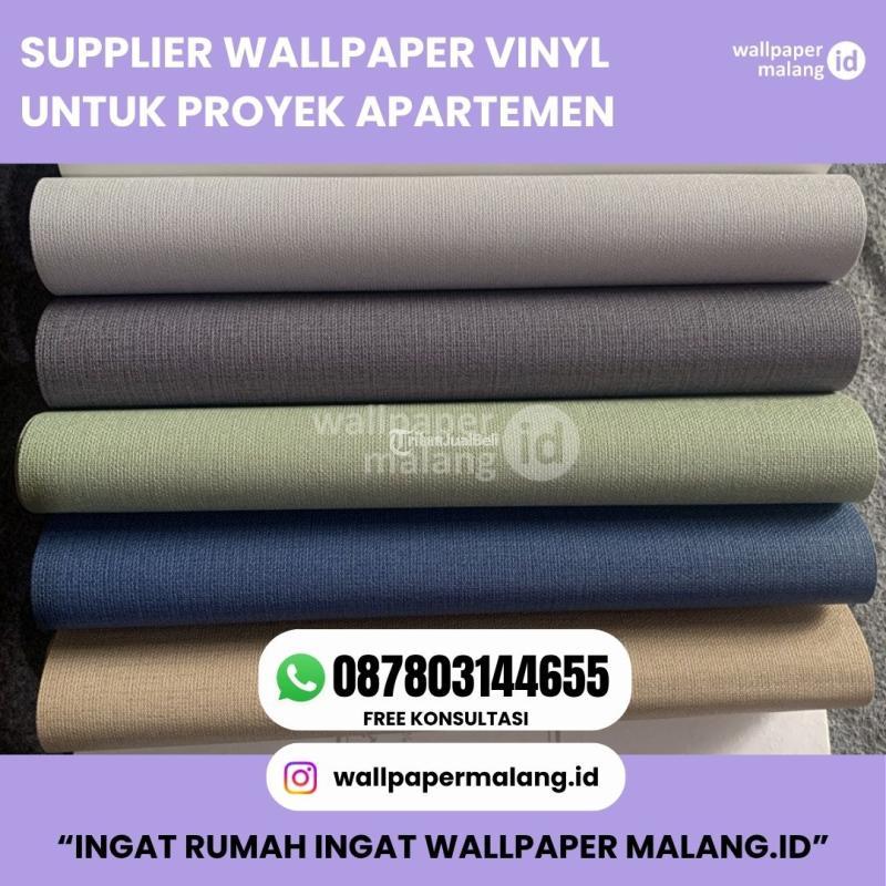 Supplier Wallpaper Vinyl Untuk Proyek Apartemen - Malang Kota