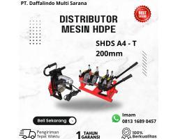 Mesin Las Pipa Hdpe 4 Clamp Manual UK 200mm - Jakarta Timur