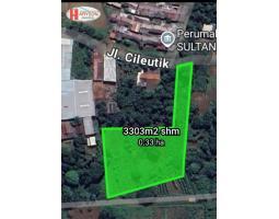 Jual Tanah Komersial 3303 m2 Setu - Bekasi