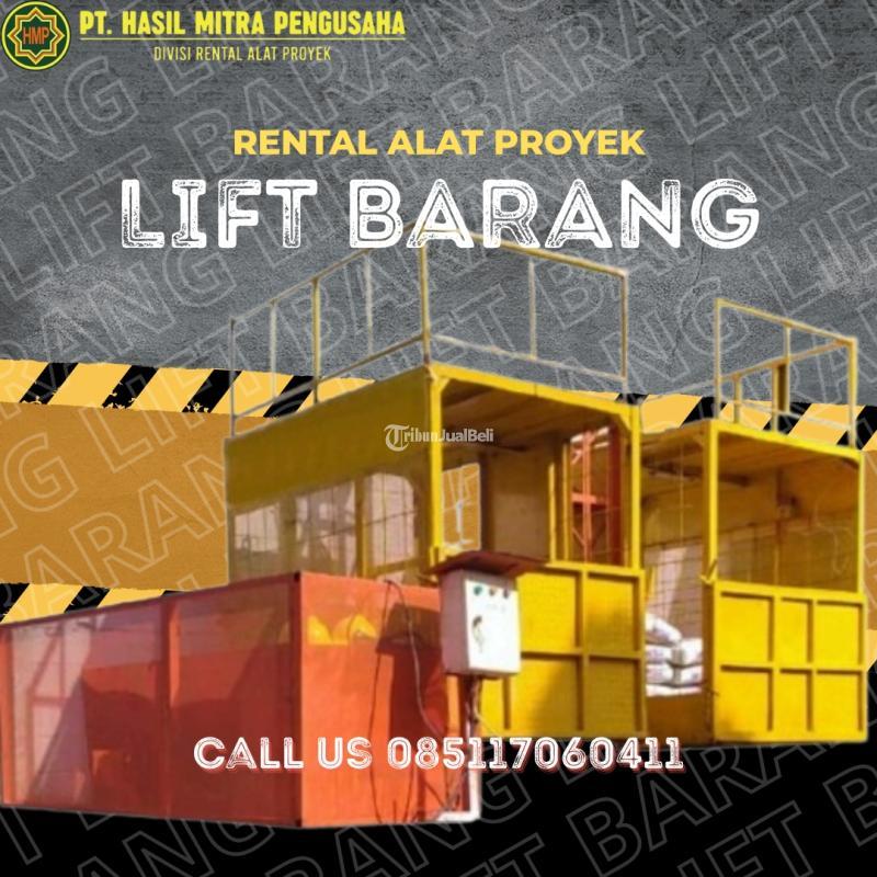 Lift Barang Gunung Mas  Sewa Lift Barang 1-2 Ton - Gunung Mas