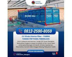Tangki FRP Fiberglass Berkualitas Kapasitas 20.000 Liter - Pati