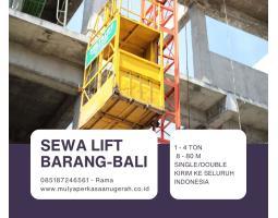 Sewa Lift Barang Bali Termurah Siap Pakai 1-4 Ton - Denpasar