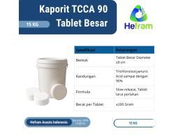 Kaporit TCCA 90 Tablet Besar - Bogor
