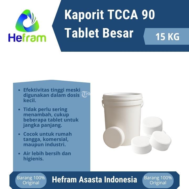 Kaporit TCCA 90 Tablet Besar - Bogor
