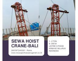 Sewa Hoist Crane Bali Termurah Siap Pakai 1-2 Ton - Denpasar