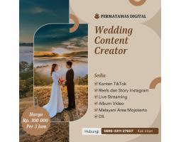Terpercaya Jasa WWC Wedding Content Creator - Mojokerto 