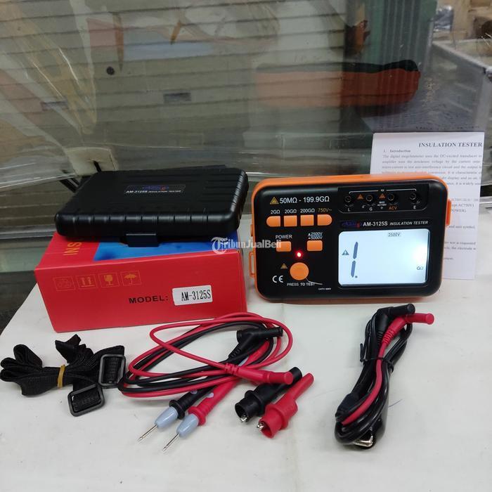 Digital Insulation Tester 5000V Aditeg AM-3125S High Voltage Megohmmeter - Jakarta Barat