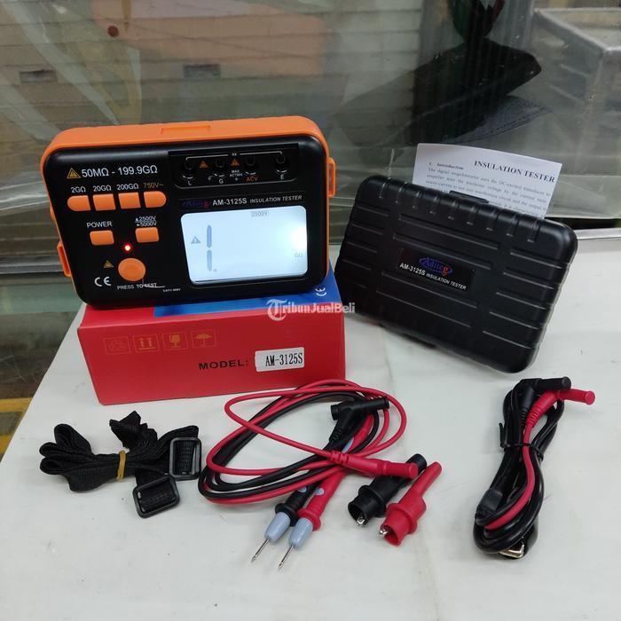 Digital Insulation Tester 5000V Aditeg AM-3125S High Voltage Megohmmeter - Jakarta Barat