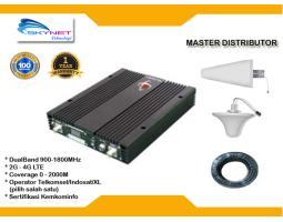 Alat Penguat Sinyal Dualband 900-1800MHz 2G-4G LTE Berizin Kominfo - Jakarta Selatan 