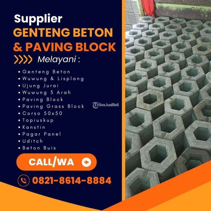 Paving Block Jalan untuk Area Komersial dan Perumahan Modern - Malang