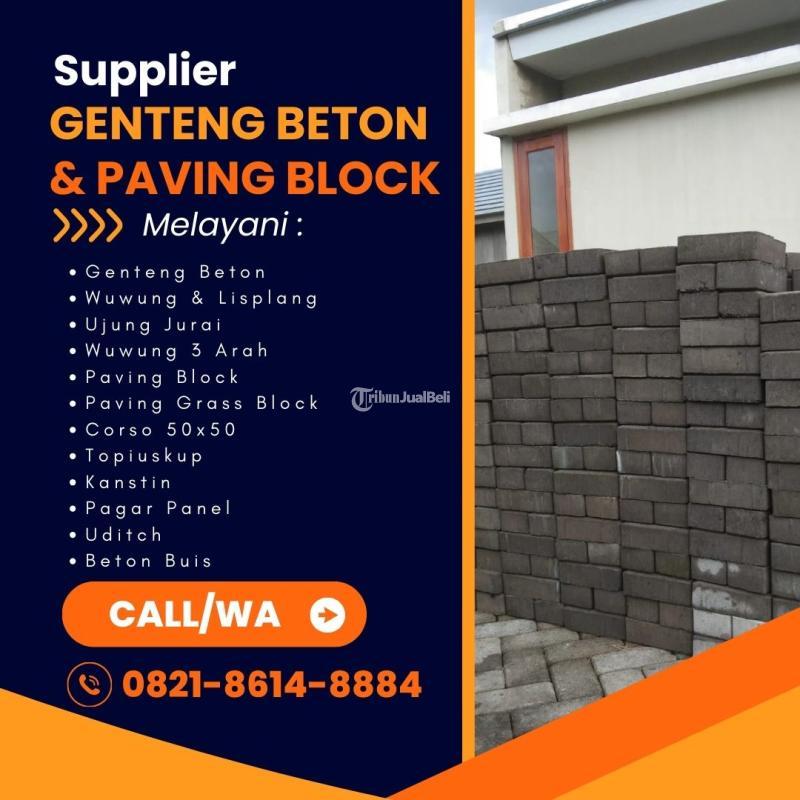 Paving Block Jalan untuk Area Komersial dan Perumahan Modern - Malang