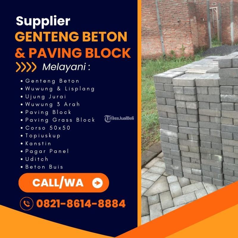 Paving Block Jalan untuk Area Komersial dan Perumahan Modern - Malang