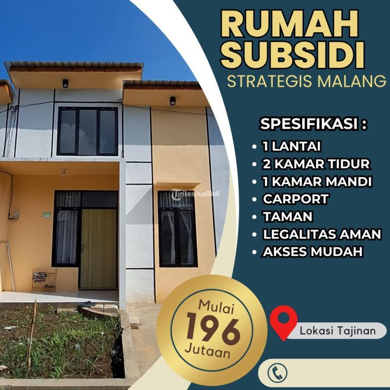 Dijual Rumah Hunian Minimalis Simple 2KT 1KM SHM Dekat Kampus - Malang