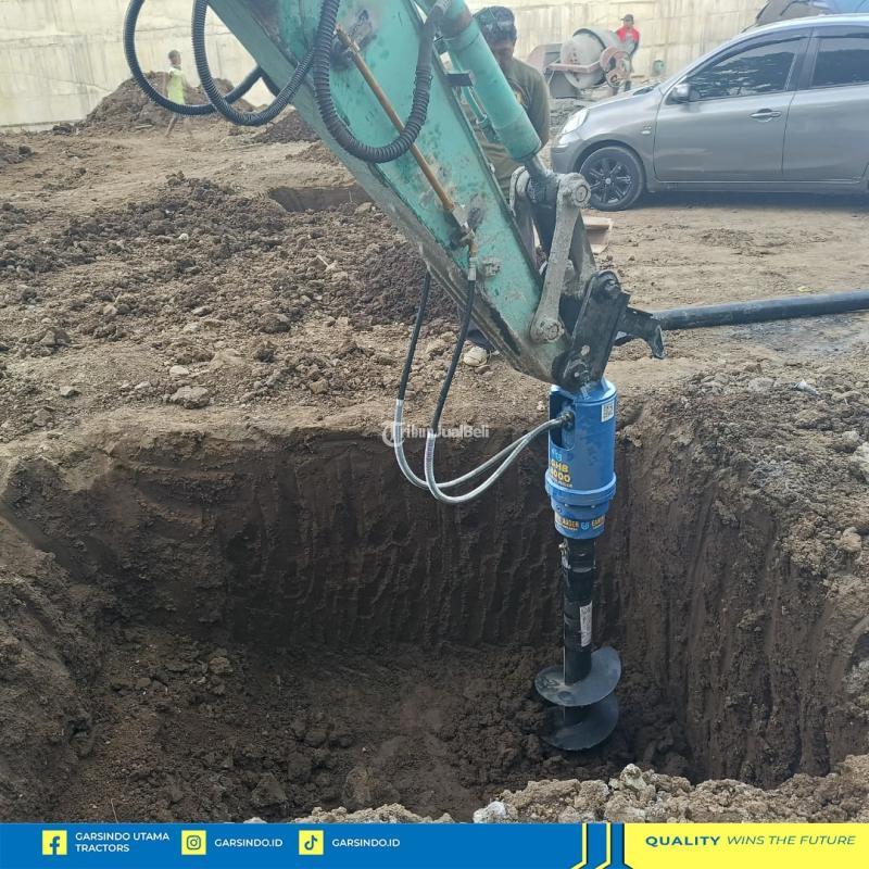 Attachment Excavator GHB Earth Auger - Yogyakarta