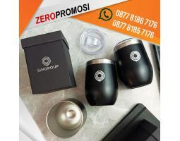 Souvenir Mug Vacuum Tumbler Telur Full Stainless Unik - Tangerang