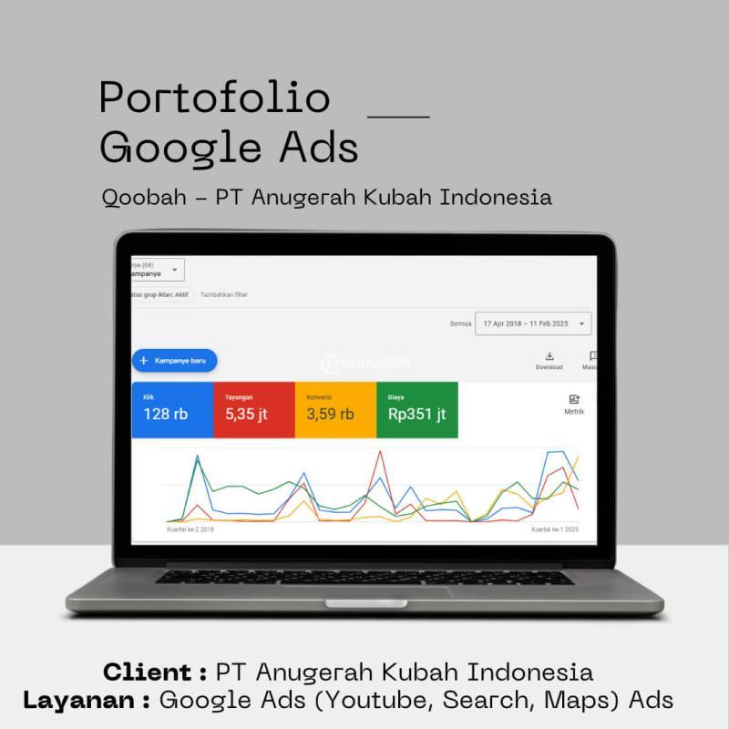 Jasa Iklan Google Ads Profesional - Jakarta Selatan
