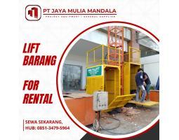 Rental Lift Barang Pasuruan - Harga Terjangkau, Layanan Andal - Pasuruan