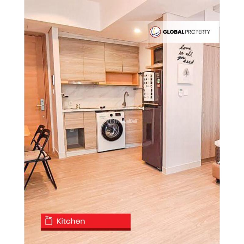 Jual Apartemen Second di Taman Anggrek Residences Fully Furnished 1 Bedroom, Middle Floor, Pool View - Jakarta Barat