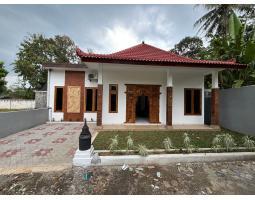 Jual Rumah Siap Bangun Design Etnik Modern Tipe 65 Di Kawasan Wisata Borobudur - Magelang