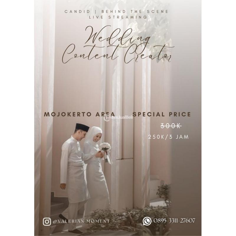 Live Streaming Wedding Profesional  Hemat Khusus - Mojokerto