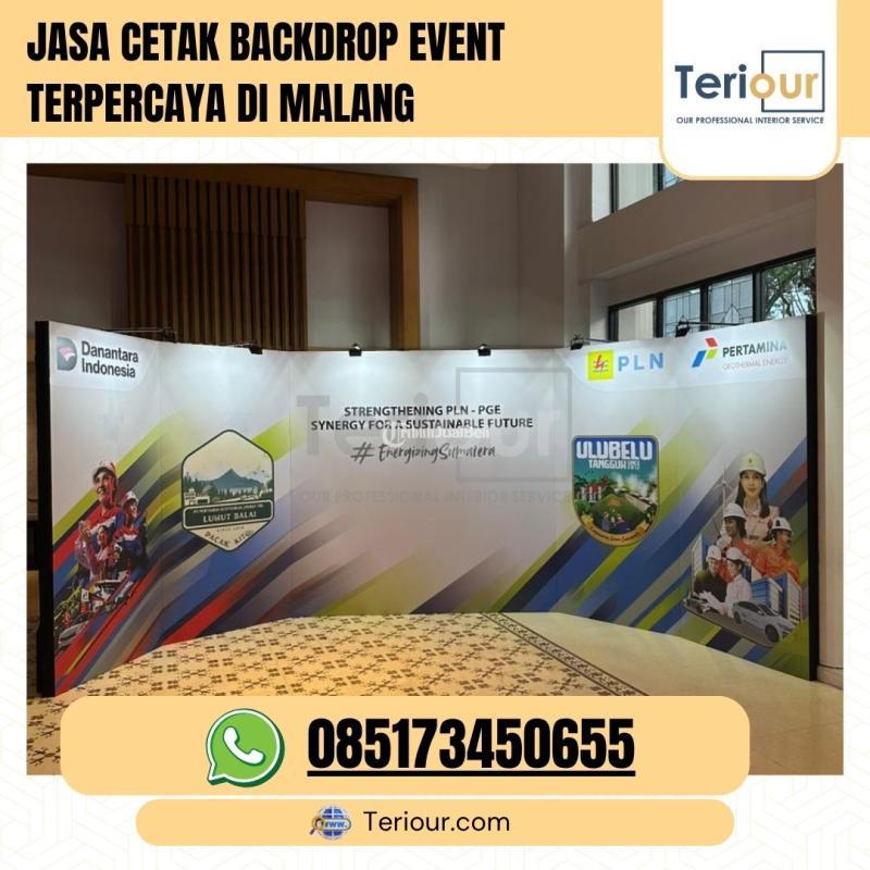  Jasa Cetak Backdrop Event Terpercaya - Malang 