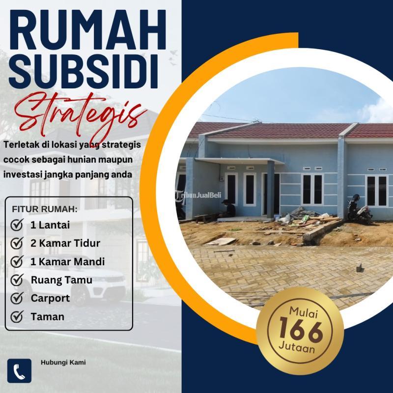 Dijual Rumah Subsidi 2KT 1KM Tipe 30 Lokasi Tlogowaru - Malang