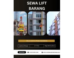 Sewa Lift Barang Proyek Material  Alimak - Penajam Paser Utara