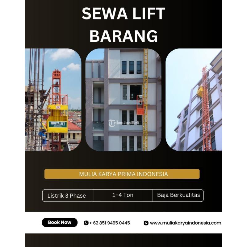 Sewa Lift Barang Proyek Material  Alimak - Penajam Paser Utara