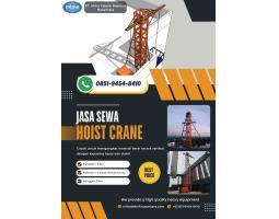 Alat Proyek Sewa Mini Crane dan Hoist Crane Kapasitas 250Kg - 2Ton - Bengkulu