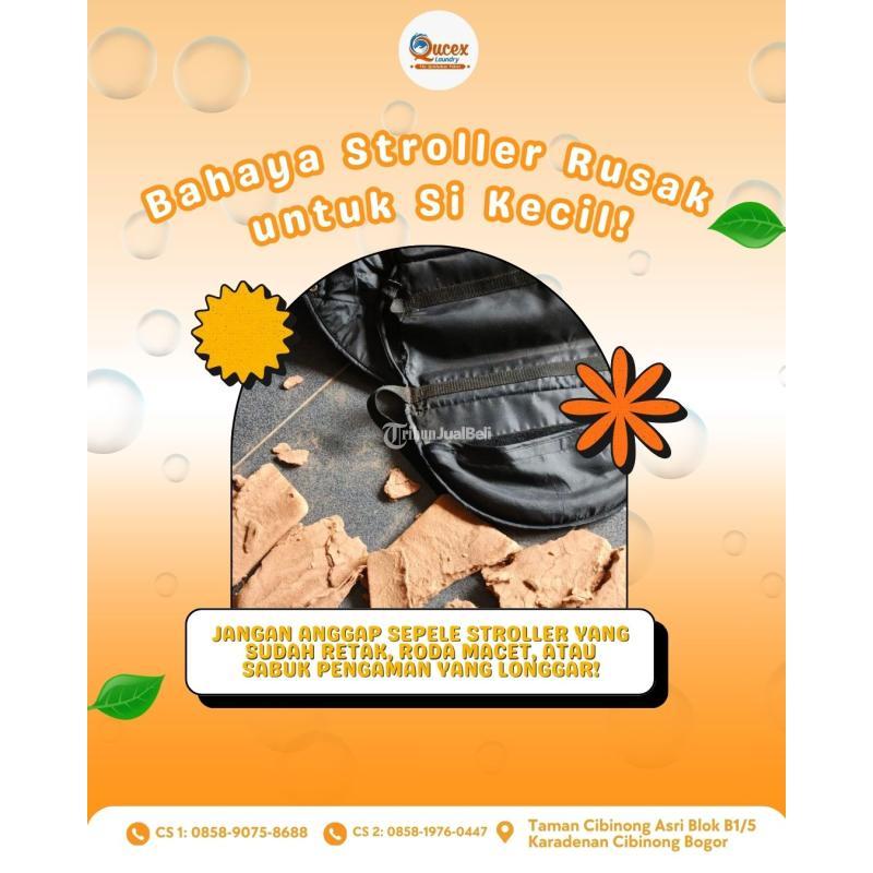 Cuci Ganti Cover Stroller Parakan Bergaransi - Bogor