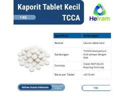 Supplier Kaporit Tablet Kecil TCCA 1kg - Bogor