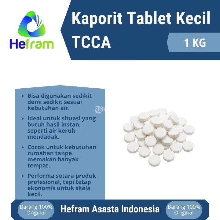 Supplier Kaporit Tablet Kecil TCCA 1kg - Bogor