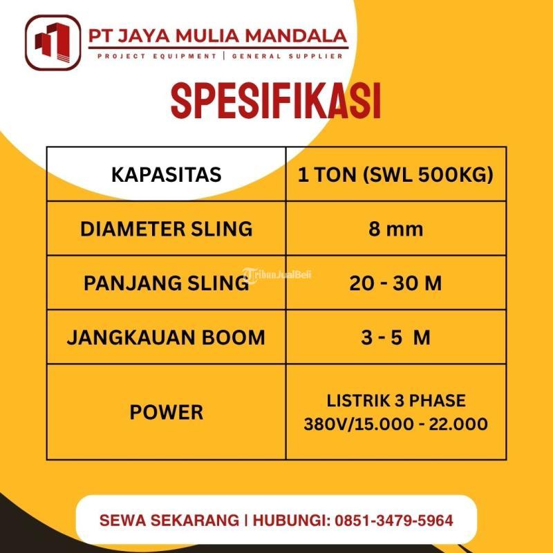 Rental Mini Crane - Denpasar